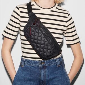 MZ Wallace Quilted Black Metro Sling 
NEW- never used ! Includes dust cover